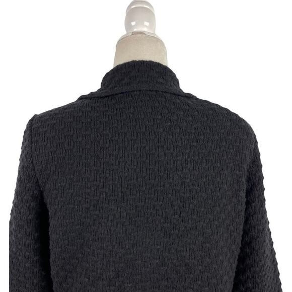 Nino Colombo Women's Size 40 Knit Wool Back Blazer Jacket Made in Italy - Picture 13 of 15